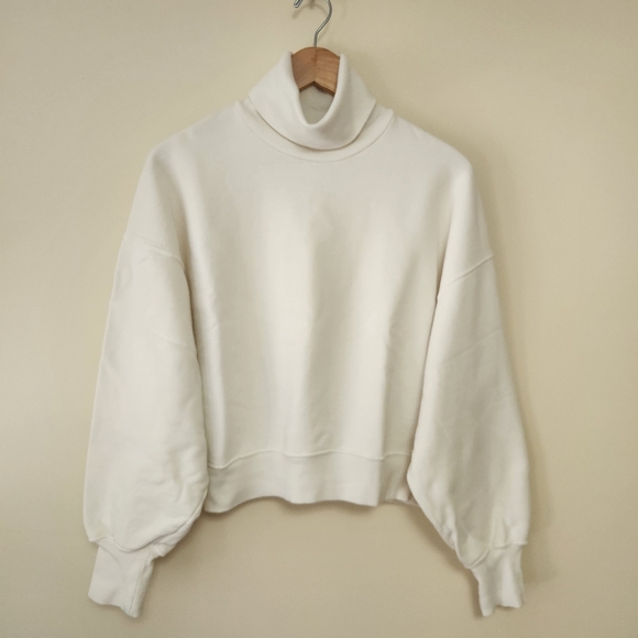 Anine Bing Kian Turtleneck Sweatshirt - XS - Picture 1 of 12